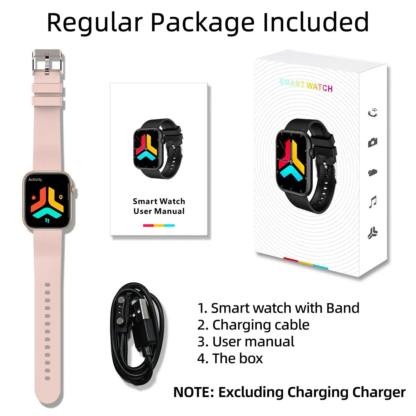 Fitness Tracker Smartwatch with Call Function